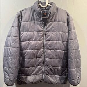 The Children's Place Men's Steel Gray Quilted Puffer Jacket